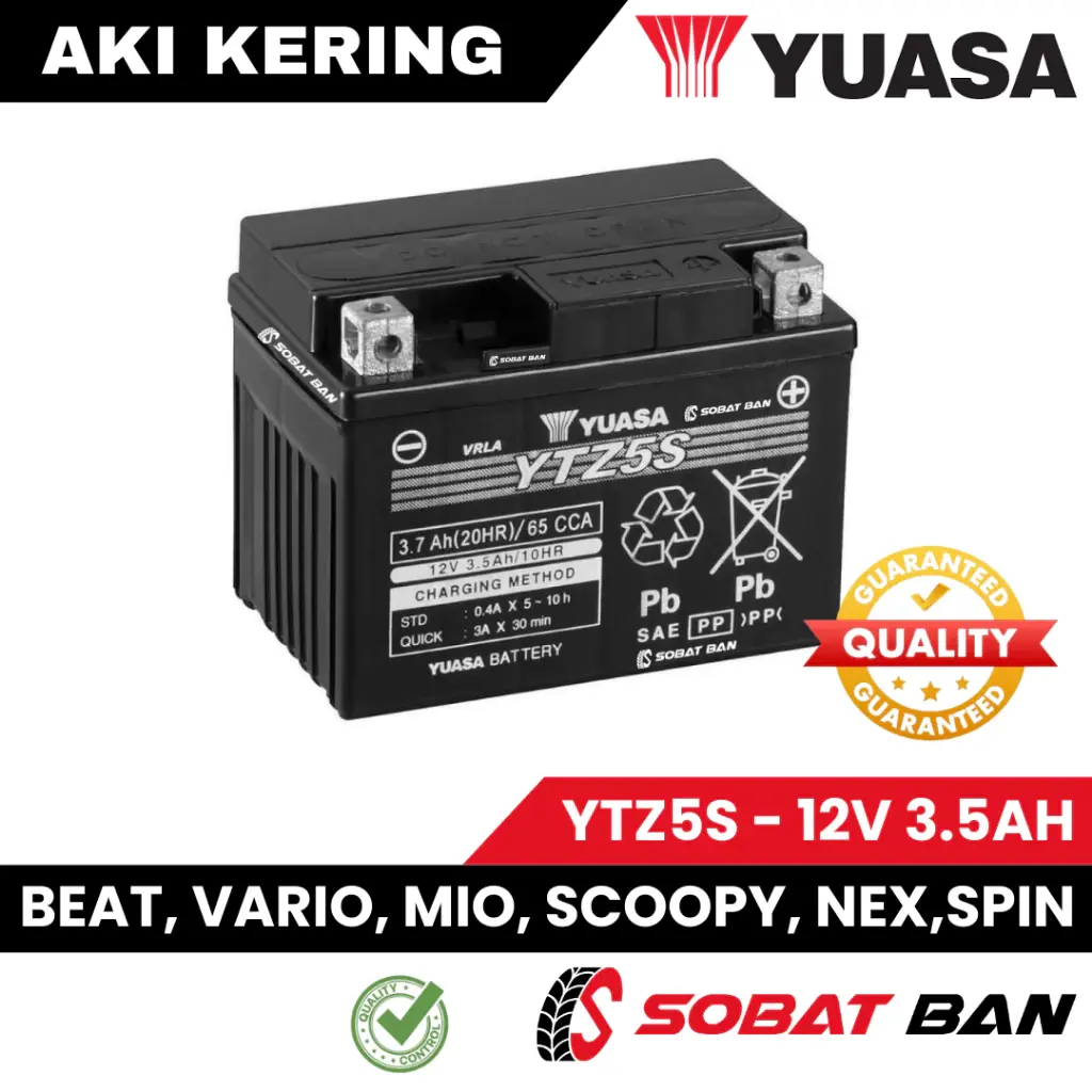 YUASA AKI YTZ5S